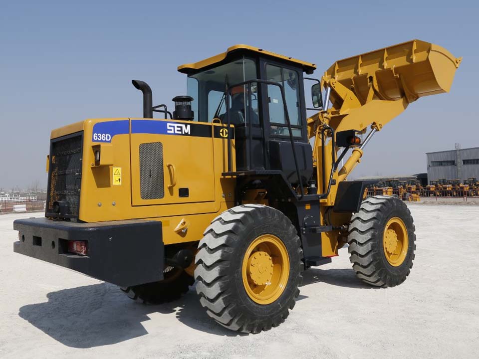 SEM636D front end wheel loader