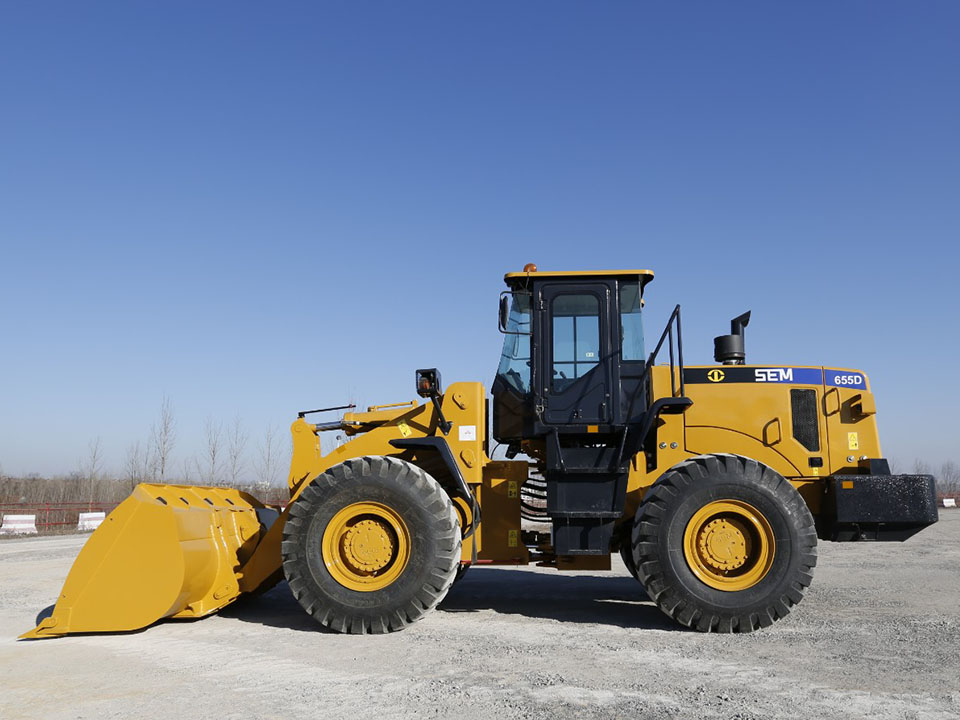 SEM655D front end wheel loader