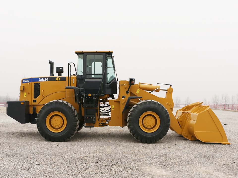 SEM660D front end wheel loader